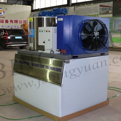 Macchina commerciale 1ton del fiocco del ghiaccio di rendimento elevato 3.94kw~90kw