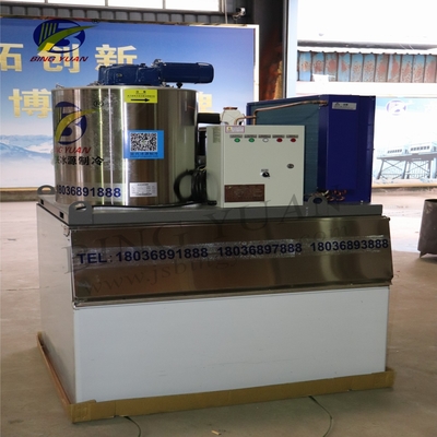 Macchina commerciale 1ton del fiocco del ghiaccio di rendimento elevato 3.94kw~90kw