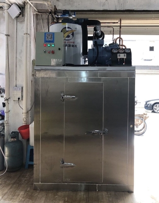 1 macchina del fiocco del ghiaccio di 2 3 5 10 Ton Easy Control Air Cooling per alto affidabile del pesce