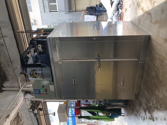 1 macchina del fiocco del ghiaccio di 2 3 5 10 Ton Easy Control Air Cooling per alto affidabile del pesce