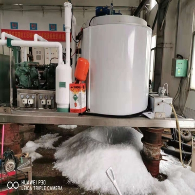 Controllo dello SpA della macchina del creatore del fiocco del ghiaccio 15tons/Day di raffreddamento per evaporazione