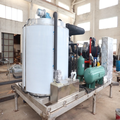 Controllo dello SpA della macchina del creatore del fiocco del ghiaccio 15tons/Day di raffreddamento per evaporazione
