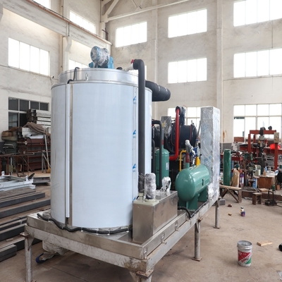 Controllo dello SpA della macchina del creatore del fiocco del ghiaccio 15tons/Day di raffreddamento per evaporazione