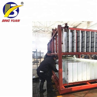 Macchina della macchina per ghiaccio del blocchetto di R404A 2.7KW 10000KG, 10 Ton Ice Block Making Machine