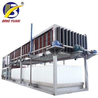 Macchina del ghiaccio di grande capacità di prezzo franco fabbrica, capacità quotidiana industriale della macchina per ghiaccio 10T del blocco