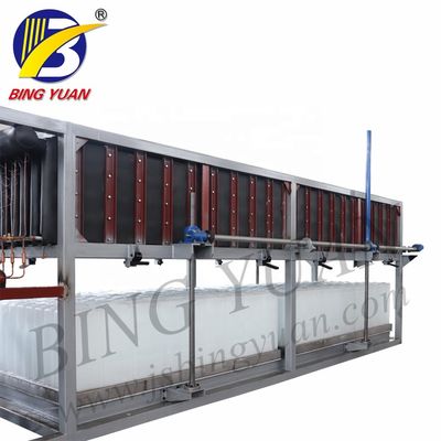 Macchina del ghiaccio industriale del blocchetto del sistema diretto di Yixing ICS, prezzo basso di alta qualità, ghiaccio in pani che fa macchina