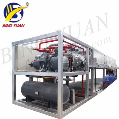Cubetto di ghiaccio commerciale di R404A 25T 94.05KW SS304 che fa macchina