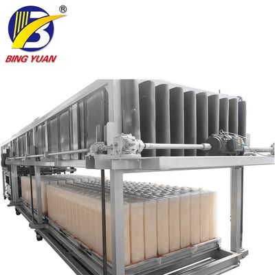 Raffreddamento per evaporazione 6 macchina della macchina per ghiaccio del blocchetto di tonnellata 480V