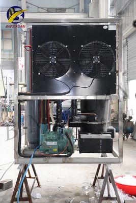 R404A 200V 35mm macchina del creatore della metropolitana del ghiaccio da 1 tonnellata