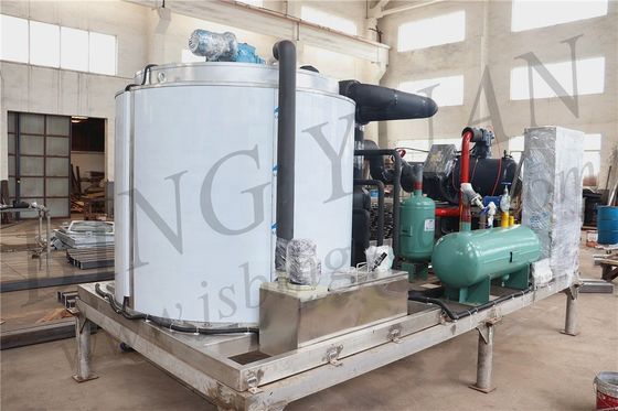 Tonnellate di macchina per ghiaccio della neve di acciaio inossidabile di 34.31KW 2200KG 10