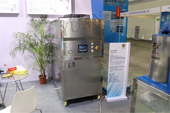 Macchina del ghiaccio dell'acqua di mare di raffreddamento a aria 4.3KW R404A