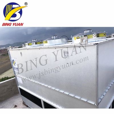 Refrigeratore evaporativo del condensatore di R404A 3000KG 480V, torre di raffreddamento chiusa