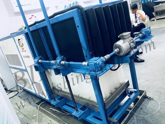 Alta qualità di refrigerazione di Yixing ICS, macchina del ghiaccio diretta 1 ton/24 h del blocchetto di sistema di prezzo basso