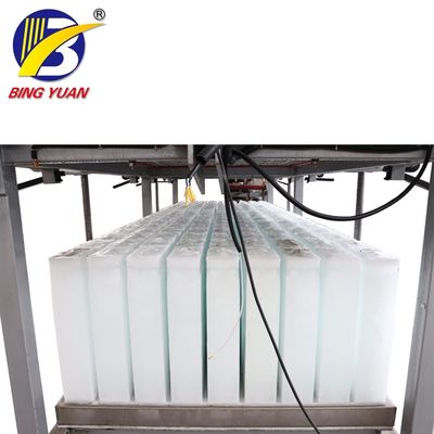 di piccola capacità 1 tonnellata, macchina di fabbricazione di ghiaccio diretta della blocchiera di ghiaccio di refrigerazione