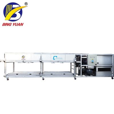 Raffreddamento per evaporazione 6 macchina della macchina per ghiaccio del blocchetto di tonnellata 480V