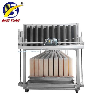 Raffreddamento per evaporazione 6 macchina della macchina per ghiaccio del blocchetto di tonnellata 480V