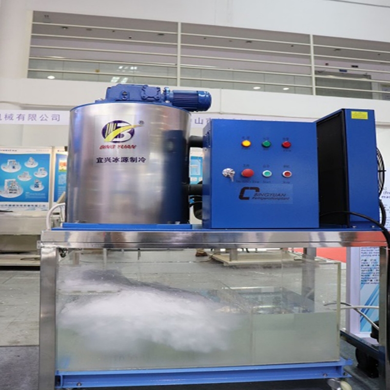 1 2 3 5 tonnellata automatica 3P 380Volt 50Hz della macchina 10 della macchina per ghiaccio del fiocco